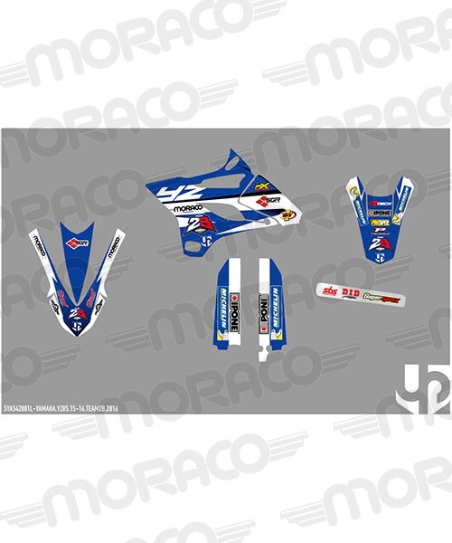 Kit déco Yamaha – modèles compatibles | Vinyle UP Kutvek | réf. 5YA542881L