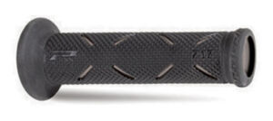 Poignées moto route Ø22-25 mm – Progrip 717 Soft Touch Noir/Gris