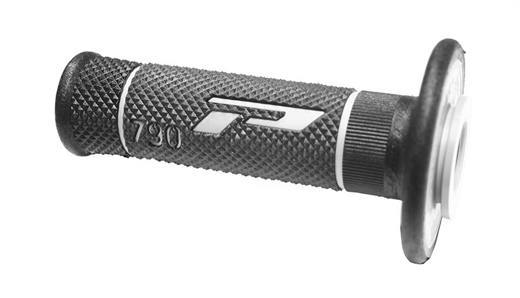 Poignées Progrip 790 Gris/Noir/Titanium – Ø 22/25 mm – Moto tout-terrain