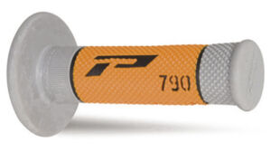 Poignées MX Progrip 790 – Ø 22-25 mm – Triple densité – Long 115 mm – Couleurs multiples