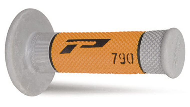 Poignées MX Progrip 790 – Ø 22-25 mm – Triple densité – Long 115 mm – Couleurs multiples