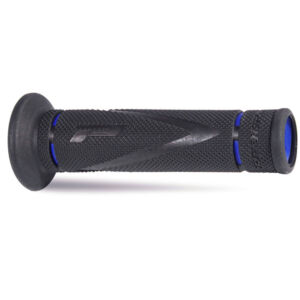 Poignées trial moto 22/25 mm – Progrip 838 Open End Noir/Bleu