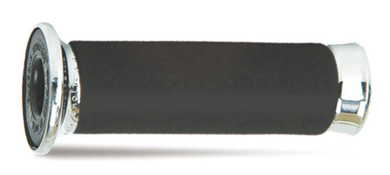 Poignées moto Ø22/25 – Custom – Progrip 860 Chrome Noir