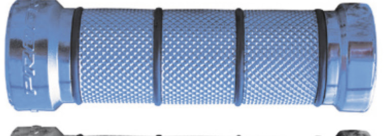 Poignées moto Ø 22/25 mm – Progrip 866 Custom – Réduction vibrations – Ref. 866CRB