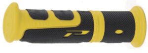 Poignées Ø22 ATV & Jet-Ski – Progrip 964 Jaune/Noir 120 mm