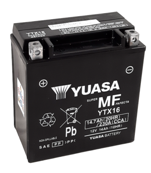 BATTERIE YTX16 (FA) - Yuasa