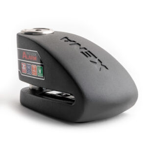 Bloque disque moto avec alarme | Compatible disque ≤7 mm | XENA XX10 Noir SRA
