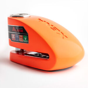 Bloque disque alarme moto XX15 Orange – SRA – XENA – acier inoxydable 304 – alarme 120 dB