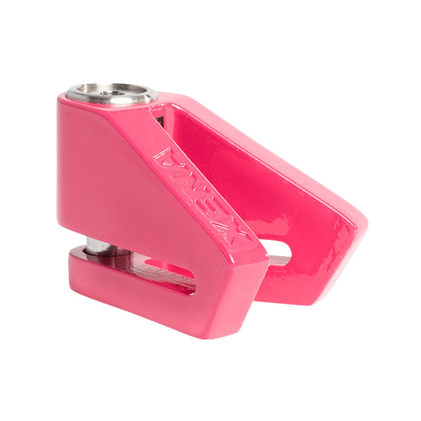 Bloque disque moto SRA X2 rose – XENA – Antivol acier trempé pour deux-roues