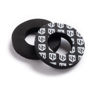 Butées de poignée moto – universel – mousse néoprène – marque UP – confort mains cross/enduro