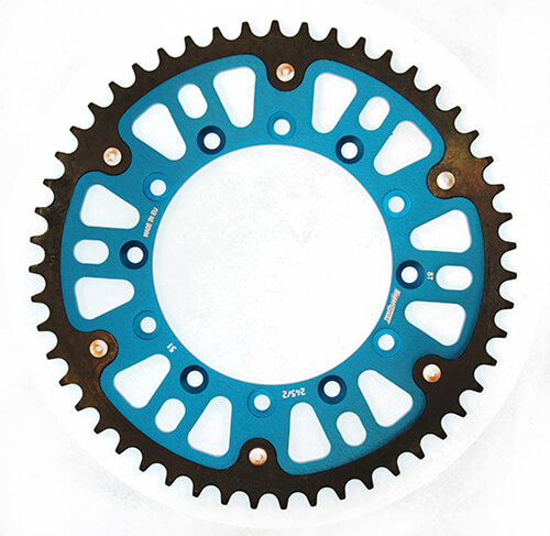 Couronne 520 – Fantic XEF 250 2021-2024 / Yamaha WR250F / YZ250F – Supersprox Stealth 51 dents