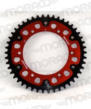 Couronne 520 46 dents Honda HM CRM125 2011–2016 Husqvarna SM125 2000–2013 – Supersprox Stealth Rouge