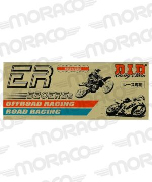 Chaîne Racing 106 maillons – Aprilia AF1 125 Replica 1988-1990 – DID520ERS3 – DID