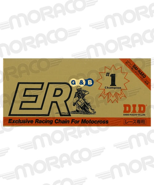 Chaîne pas 520 pour Aprilia RX125 (1992–2014) – DID520MX(G&B) x114 – DID