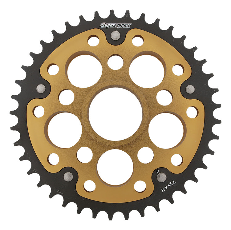 Couronne 525 – 42 dents Ducati 1100 Hypermotard / 848 Streetfighter (2007-2015) – Supersprox Stealth Or