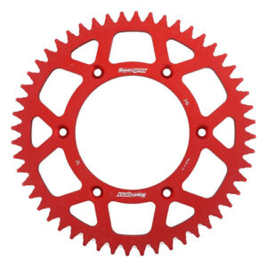 Couronne aluminium 52 dents Honda CR125 R 2000-2007 – Supersprox RAL-210:52-RED