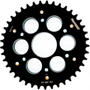 Couronne 525 41 dents Supersprox STEALTH 737 BLACK CL801SN41