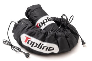 Couverture chauffante moto standard 120/200 mm – Topline – Noir – Hypersport & Supermot