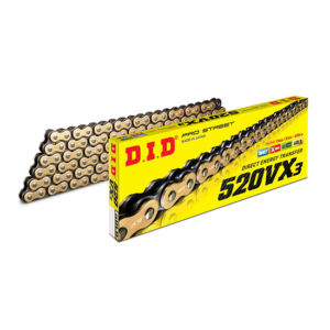 Chaîne X-Ring 106 maillons DID520VX3 – Aprilia AF1 125 Replica (1988-1990) – DID