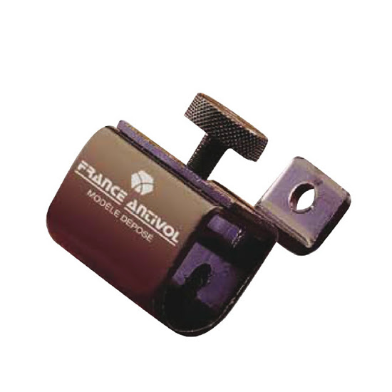 Support antivol U horizontal à vis – FRANCE ANTIVOL – Patte double équerres – Modèles compatibles