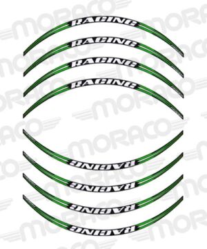 Liseret jante moto universel – Progrip 5026 – Filet décoratif Racing 8 pièces