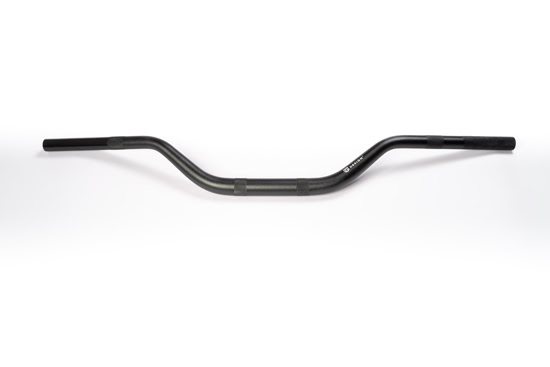 Guidon ATV Ø28,6 mm Aluminium HR6061 Noir – UP – Moto tout-terrain