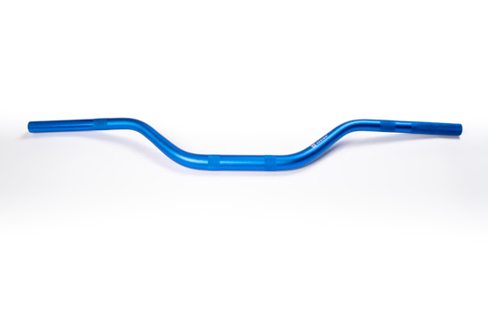 Guidon MX Aluminium 28.6mm type YZ Bleu – UP