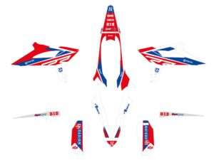 Kit déco moto Beta RR 125–480 Enduro (2020–2022) – UP ROUND Rouge