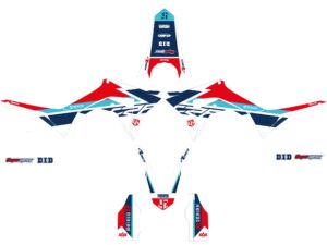 Kit déco moto – Honda CRF250 R ME10 (2018) – Rouge – UP