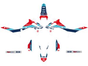 Kit déco HONDA CRF450 R PE05 2013-2016 – Rouge – UP