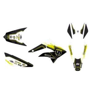 Kit déco moto DERBI DRD XTREME 2011-2016 – UP – SPECTRUM noir
