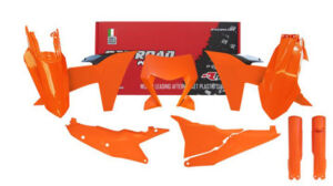 Kit plastique carénage KTM EXC 150-300 – R’Tech RKITKTMAR0704 – 7 pièces avec protec fourche