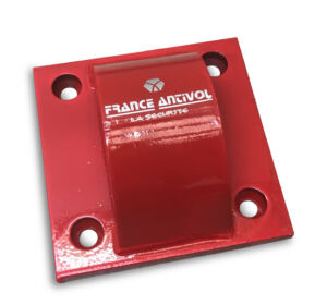 Socle d’ancrage pour antivol moto/scooter – France Antivol PARK BLOC – acier cémenté 48 mm