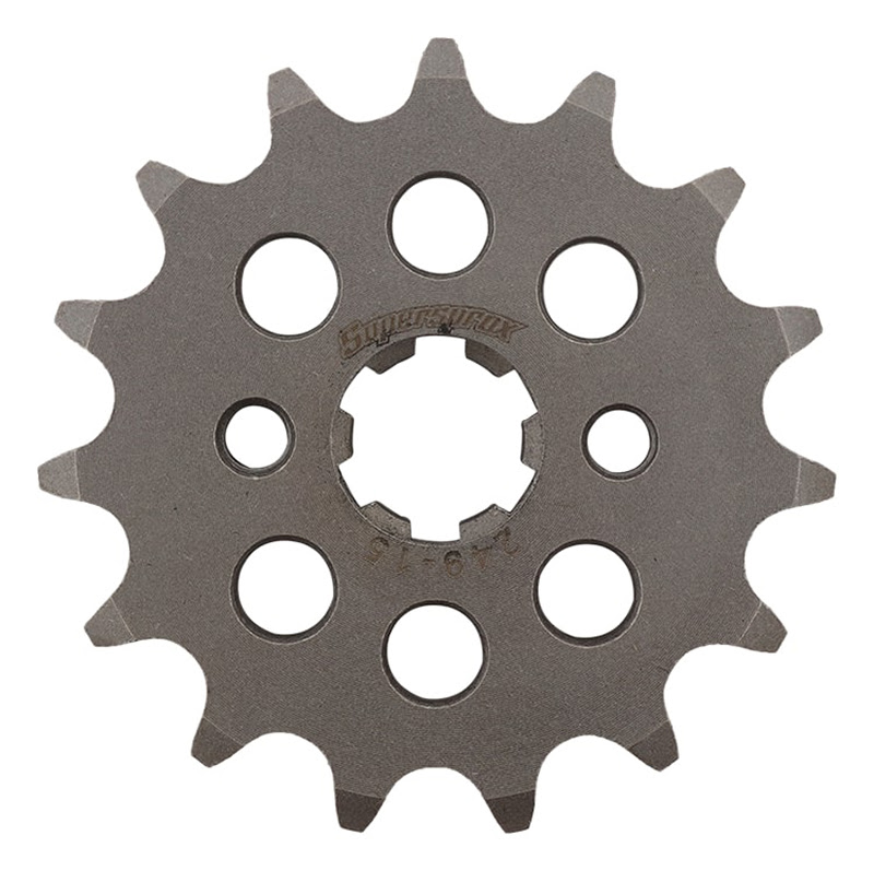 Pignon de sortie de boîte pour Honda CY80, MB80, MSX125, Monkey 125 (1980 à 2023) – Supersprox PA10115 Pas 420 – 15 dents