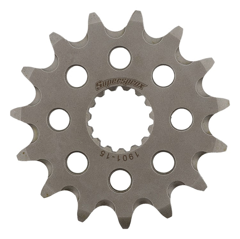 Pignon sortie de boîte KTM EGS600 LC4 Enduro 1988-1990 – Supersprox PR30115 – Acier 15 dents Pas 520