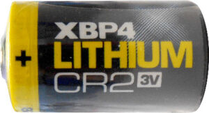 Pile lithium CR2 / BP.9 pour alarmes Xena – Compatible antivol moto