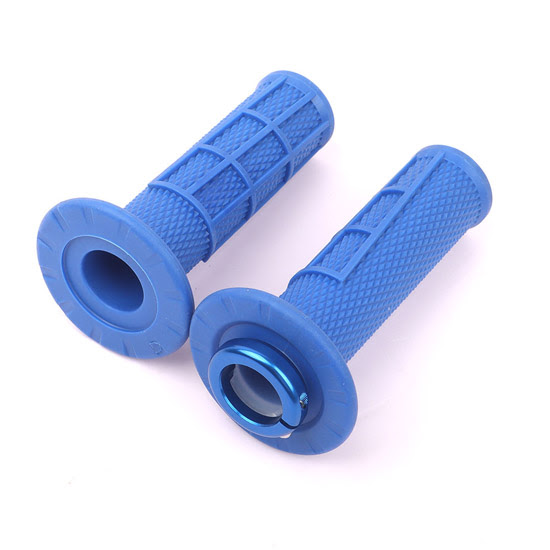 Poignées moto Lock-On 22/24mm – UP HOLESHOT MX 120MM – Confort & Grip optimisés