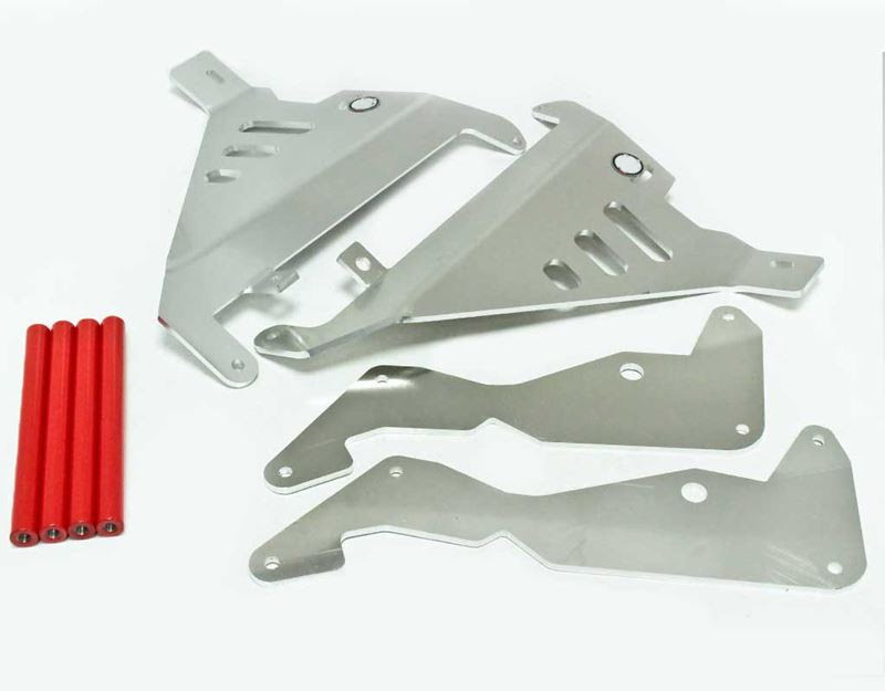 Protection radiateur Honda CRF250 R 2018–2019 – UP – Fixation 3 points