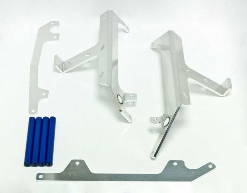 Protection radiateur Yamaha YZ250 CG20C CG23C (2005–2014) – UP Design MX3039