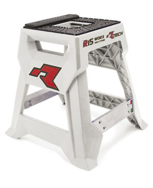 Trépied moto aluminium gripster R15 blanc – R’Tech RCAVMX0015BN