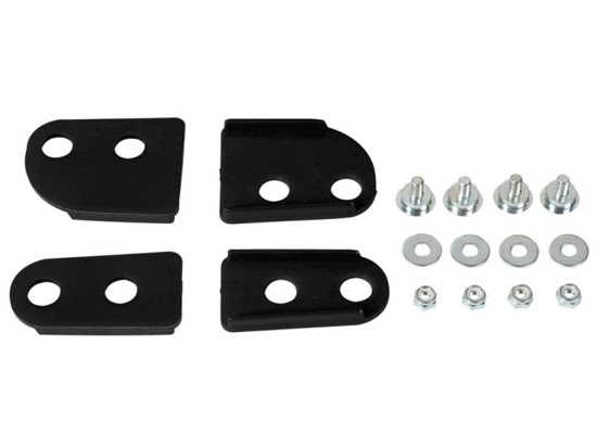 Kit déport plaque phare moto – Modèles compatibles – R’Tech RDSMASK6NR00