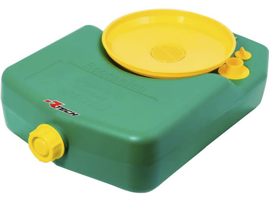 Bac de vidange 12 L avec entonnoir – R'Tech – Motocross & Enduro