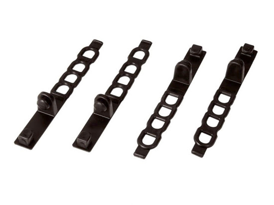 Kit support élastique plaque phare moto R’Tech RELASTNR0006 – Noir – Pièce de remplacement motocross / enduro