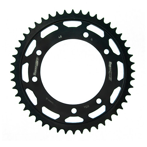 Couronne acier 48 dents 428 Malaguti X3M, Peugeot XPS, Rieju 125, Yamaha XT125 X – Supersprox CX13048