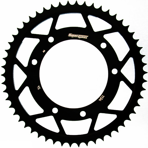 Couronne acier 54 dents Derbi Senda 125 R/Baja 2004-2015 – Supersprox CX13054