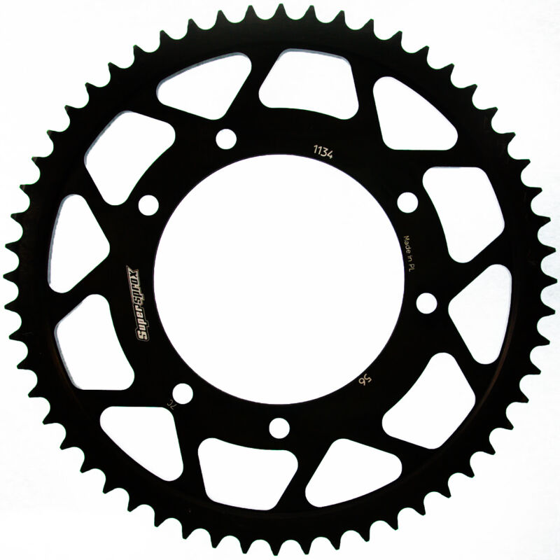 Couronne acier Rieju Century / Marathon / MR PRO 4T 2010–2024 – Supersprox RFE-1134:56-BLK