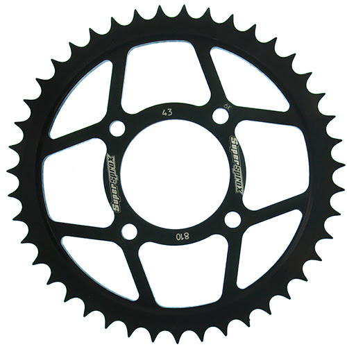 Couronne acier 43 dents Pas 428 – Hyosung GS125 1998-2000 / Suzuki GS125 1997-1999 – Supersprox CE20143