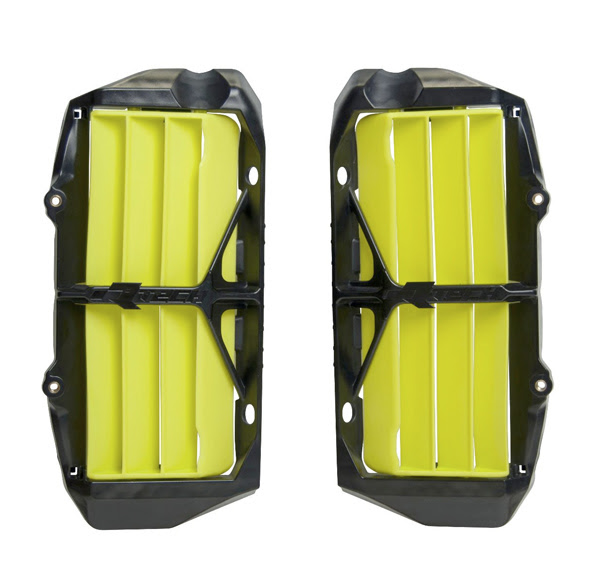 Grille de radiateur polypropylène jaune citron – R’Tech RGRKTMGQ0019