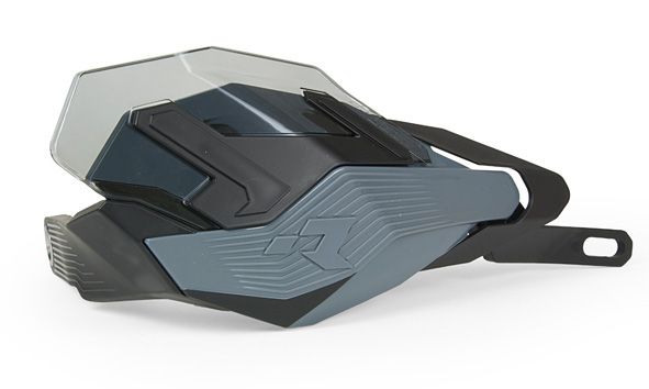 Protège-mains moto BMW F700/F800/F750/F850 GS (2012–2023) – R’Tech HP3 Adventure Gris/Noir