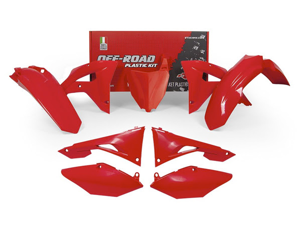 Kit plastique Honda CRF450 RX / CRF250 RX J 2019–2021 – Rouge – R’Tech